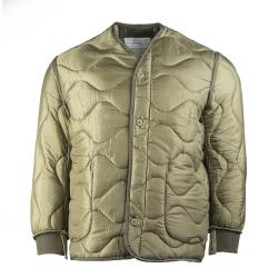 Sous-veste doublure pour veste M65 Mil-Tec en nylon matelasse - Vert olive / 3XL