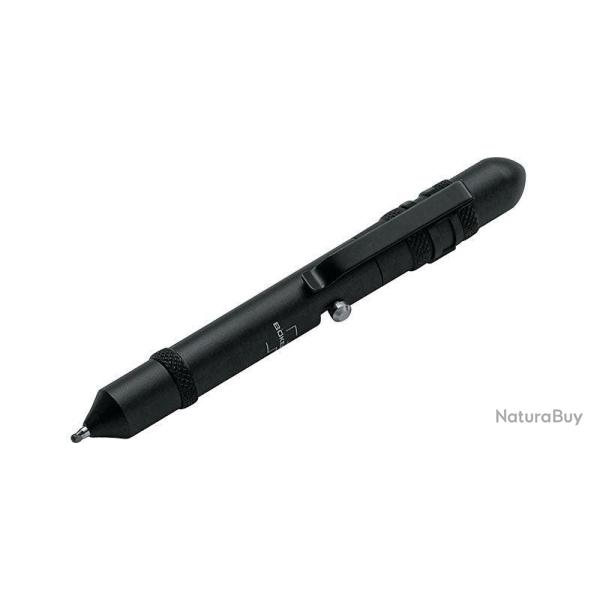 Stylo tactique Boker Plus Bit-Pen en aluminium 11,2 cm - Noir
