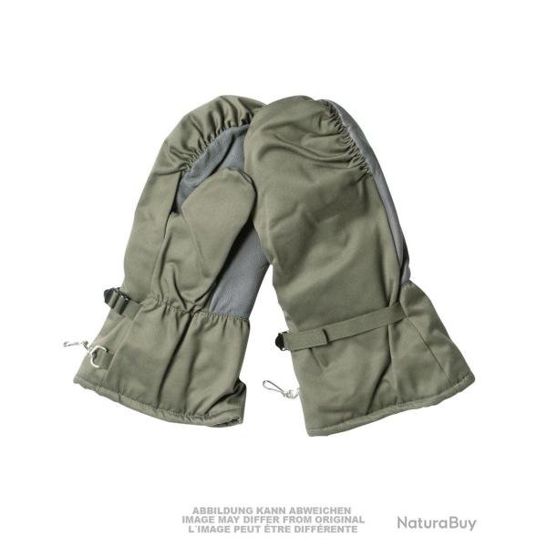 Sur-moufles contre le froid d'occasion - Vert olive