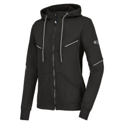 Sweat &agrave; capuche Haix Zip Hoodie polyester extensible - Noir / XL