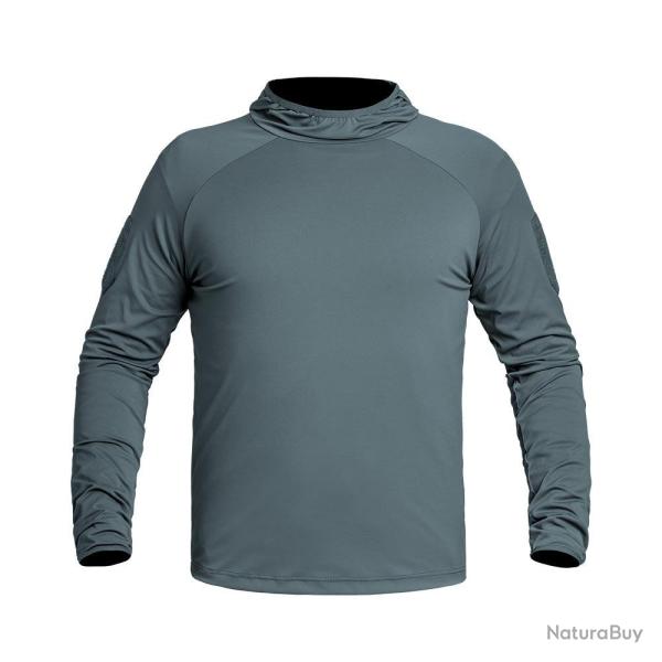 Sweat A10 Equipment INSTRUCTOR X-MOVE � capuche en 80 % nylon - Gris B�ton / XL
