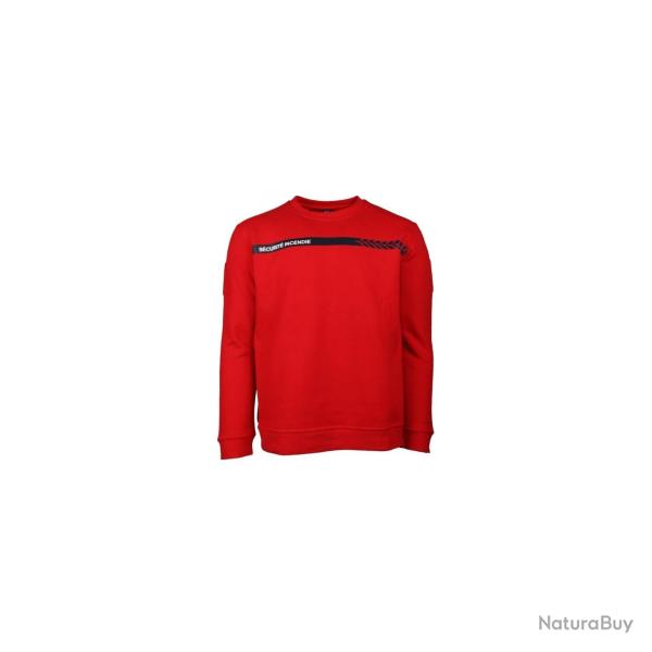 Sweat de s�curit� incendie GK Safetek 320 g/m� polycoton - Rouge / 2XL