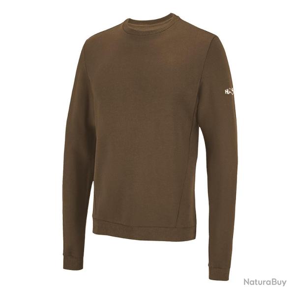 Sweat Haix Flextreme coton polyester couche interm�diaire - Marron / L