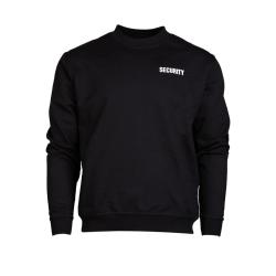 Sweat Mil-Tec en coton avec marquage imprim&eacute; pour les &eacute;quipes - Noir / XL