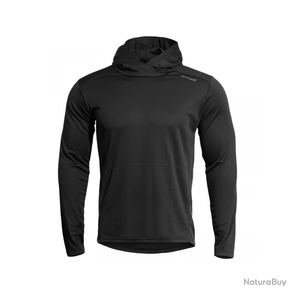 T-shirt � capuche Pentagon Orion 100 % polyester coutures - Noir / M