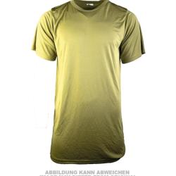 T-shirt &agrave; &eacute;lasthanne d'occasion - Vert olive