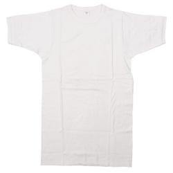 T-shirt de dotation de l'arm&eacute;e belge, petites tailles, stock - Blanc
