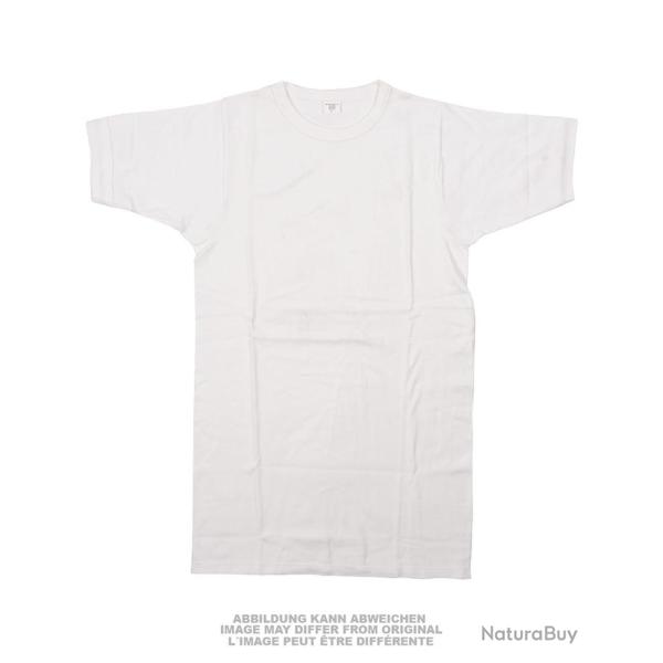 T-shirt de dotation de l'arm�e belge, petites tailles, stock - Blanc