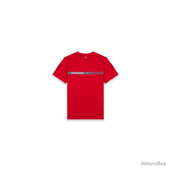 T-shirt de s�curit� incendie GK Safetek 100 % coton 210 g/m� - Rouge / 4XL