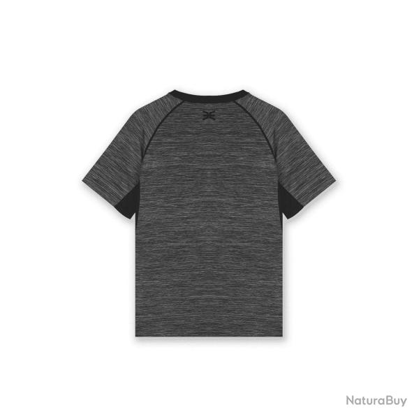 T-shirt de sport GK Undercover Stamina maille extensible - Noir / 4XL