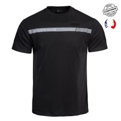 T-shirt imprim&eacute; A10 Equipment S&Eacute;CU-ONE S&eacute;curit&eacute; Priv&eacute;e - Noir / 2XL