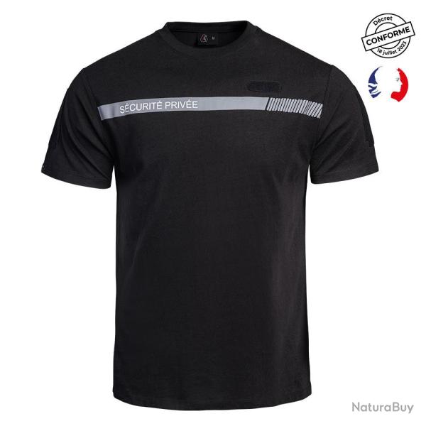 T-shirt imprim� A10 Equipment S�CU-ONE S�curit� Priv�e - Noir / 2XL