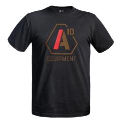 T-shirt imprim&eacute; A10 Equipment SIGNATURE GEN 1 en 100 % coton - Logo Tan/rouge / S