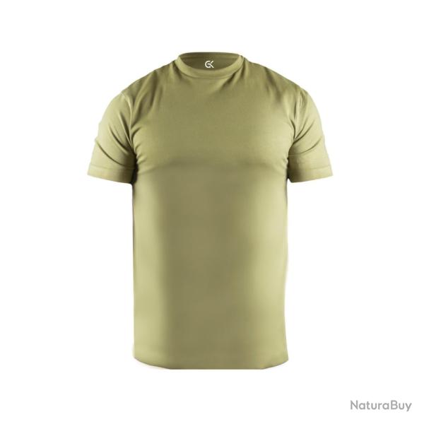 T-shirt manches courtes GK Professional 100 % coton 210 g/m� - Vert olive / 3XL