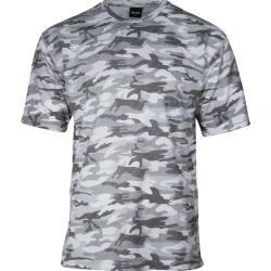 T-shirt Mil-Tec en maille filet polyester respirante &agrave; s&eacute;chage - Urban / S