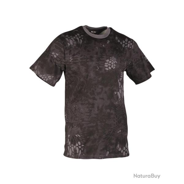 T-shirt Mil-Tec motif Mandra en jersey de coton 140 � 145 g/m� - Mandra Night / S