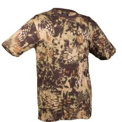 T-shirt Mil-Tec motif Mandra en jersey de coton 140 &agrave; 145 g/m&sup2; - Mandra Wood / S
