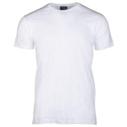 T-shirt militaire type US Mil-Tec en 100 % coton jersey - Blanc / XL