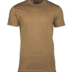 T-shirt militaire type US Mil-Tec en 100 % coton jersey - Coyote / XXL