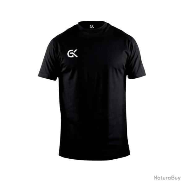 T-shirt sigl� GK Professional 100 % coton 160 g/m� unisexe - Noir / 2XL