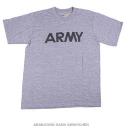 T-shirt Soffe de dotation type US en polyester-coton - Gris