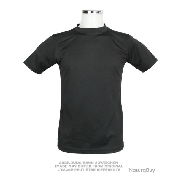 T-shirt technique Coolmax de l'arm�e britannique d'occasion, lot de 5 - Jaune