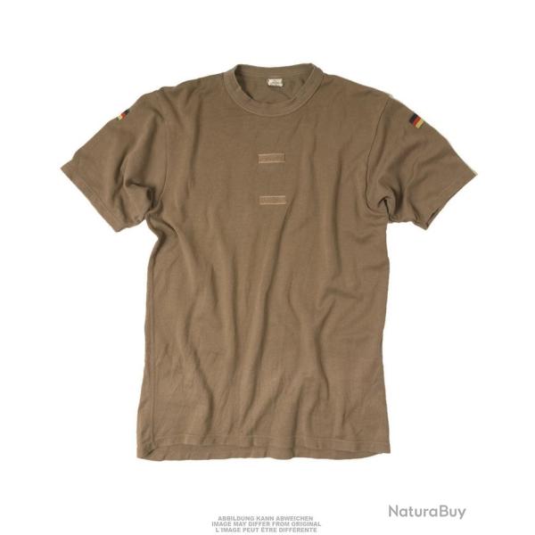 T-shirt tropical Bundeswehr en coton-polyamide d'occasion, lot de 10 - Autre