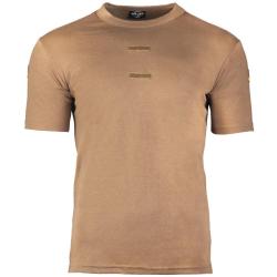 T-shirt tropical type Bundeswehr Mil-Tec en polycoton - Coyote / 8