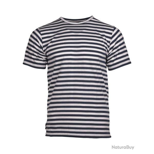 T-shirt type russe Mil-Tec � rayures en coton jersey - Autre / XS