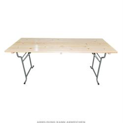 Table de campagne pliante britannique de 190 x 73 cm, stock - Autre