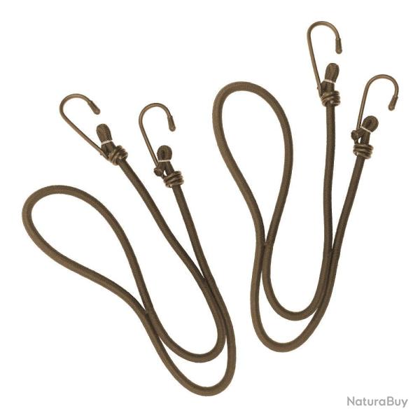 Tendeur A10 Equipment Lot de 2 sandows EXP�DITION 75 cm L. - Tan