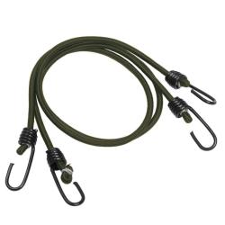 Tendeur &eacute;lastique Mil-Tec vendu par paire en latex 6 mm - Vert olive