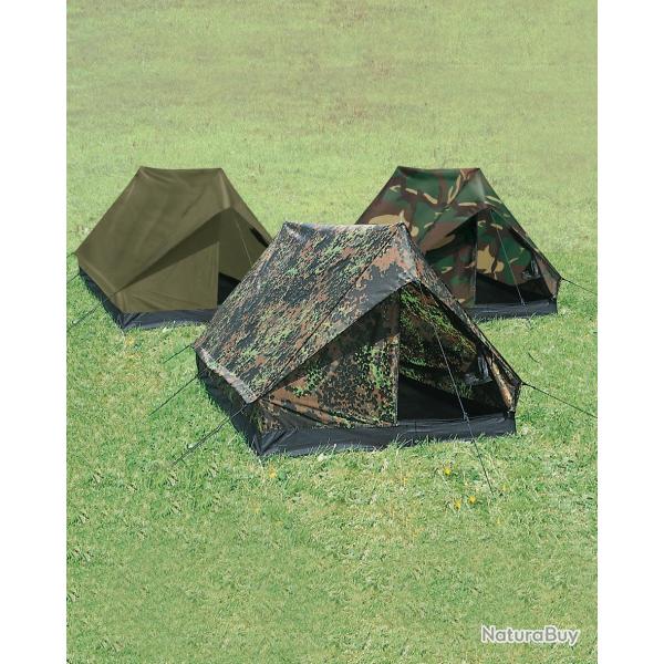 Tente 2 places Mil-Tec Mini Pack Super 1 540 g - Flecktarn