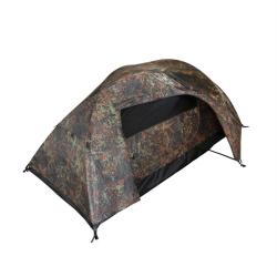 Tente 2 places Mil-Tec Recom en polyester - Flecktarn
