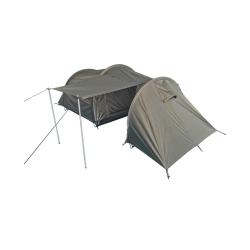 Tente Mil-Tec 2 places 390 x 130 x 120 cm avec abside - Autre