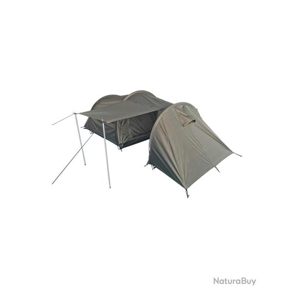 Tente Mil-Tec 2 places 390 x 130 x 120 cm avec abside - Autre