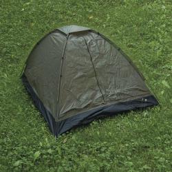 Tente Mil-Tec Igloo Super 2 places polyester enduit PU arceaux - Vert olive
