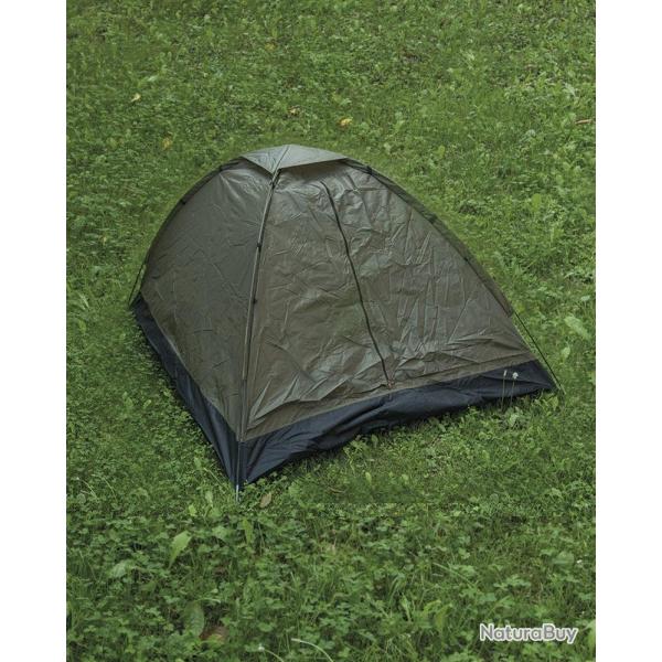 Tente Mil-Tec Igloo Super 2 places polyester enduit PU arceaux - Vert olive