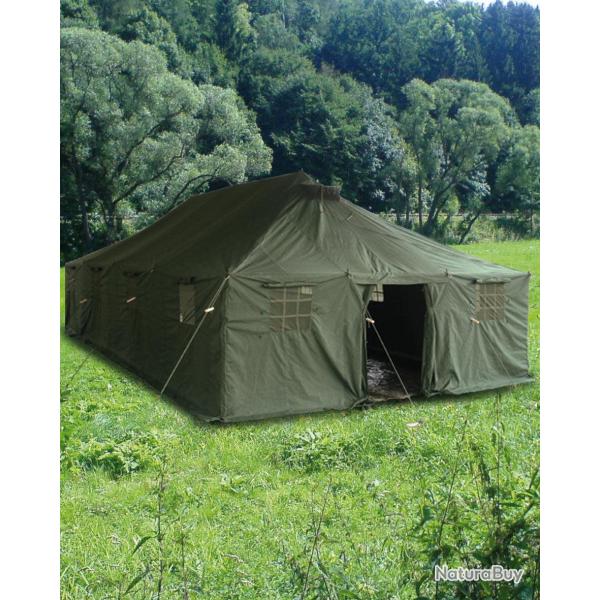 Tente militaire Mil-Tec 10 x 4,8 m 48 m� armature acier toile - Vert olive