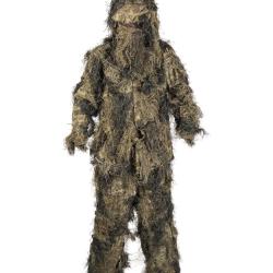 Tenue Ghillie Mil-Tec quatre pi&egrave;ces trait&eacute;e ignifuge - Woodland / M