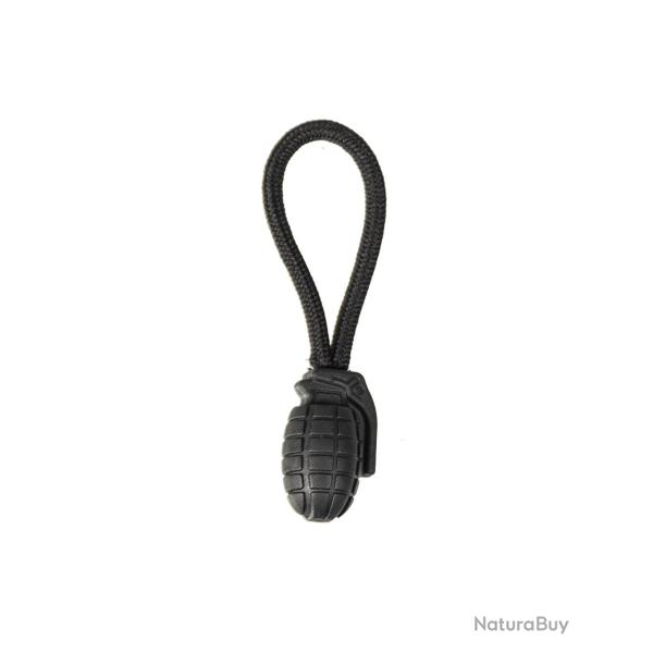 Tirettes Mil-Tec pour fermeture � glissi�re en polyur�thane - Noir
