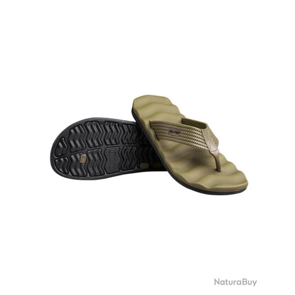 Tongs Mil-Tec Flip Flops - Vert olive / 45 EU / 11 UK