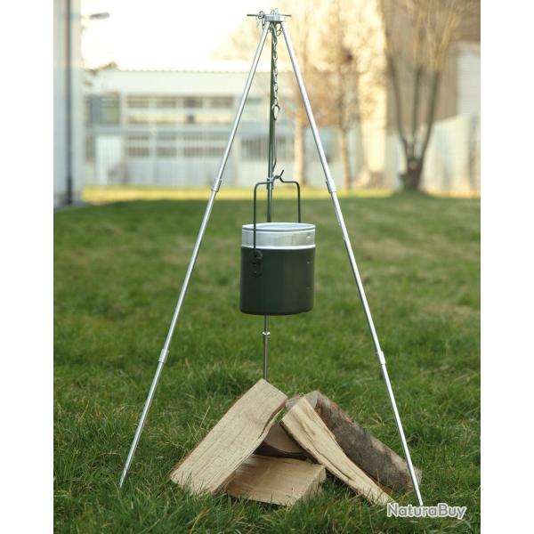 Tr�pied de cuisson Mil-Tec en alliage d'aluminium charge 15 kg - Autre
