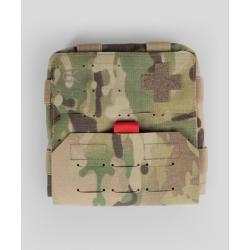 Trousse sanitaire IFAK GK Dutycall sur platine MOLLE - Multicam