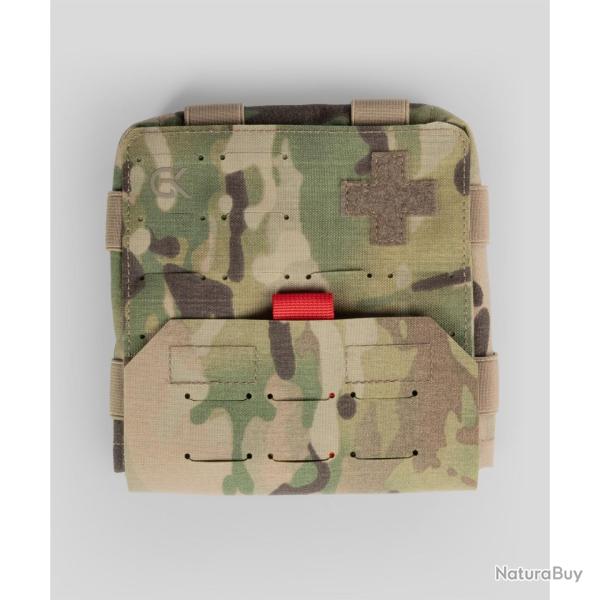 Trousse sanitaire IFAK GK Dutycall sur platine MOLLE - Multicam