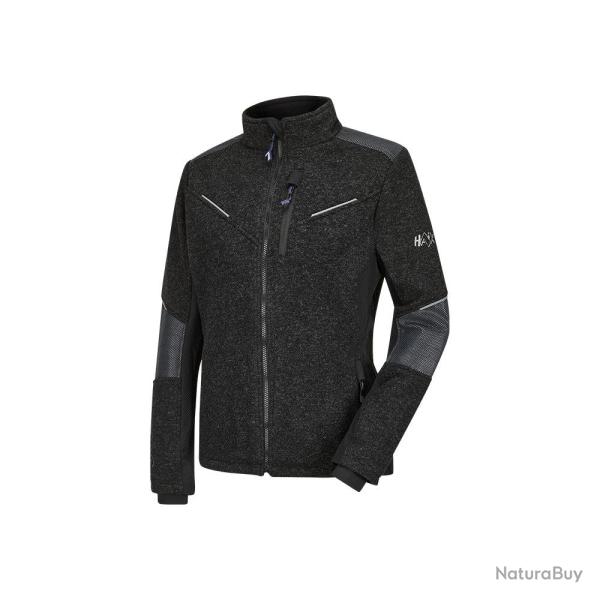 Veste chaude femme Haix Wool Jacket laine 47 % - Noir / 2XL