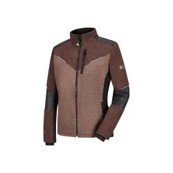 Veste chaude femme Haix Wool Jacket laine 47 % - Marron / Bois / XS