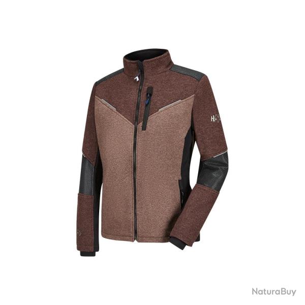 Veste chaude femme Haix Wool Jacket laine 47 % - Marron / Bois / XL