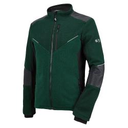 Veste chaude Haix Wool Jacket laine 47 % renforts c&eacute;ramique - Vert / Vert olive / 5XL