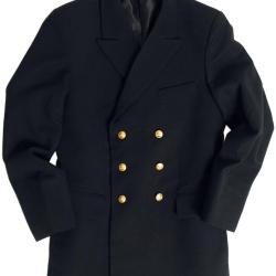 Veste chaude Mil-Tec Bundeswehr Marine crois&eacute;e en laine - Bleu marine / S